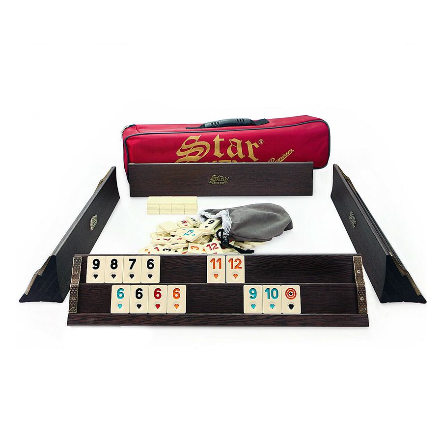 Original Premium Melamin Daşlı Taxta Star Okey Seti — Stolüstü və kart oyunları, Bakı (3)