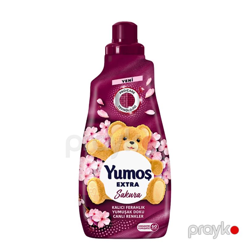 Yumoş Extra Sakura Yumuşatıcı 60 Yıkama 1.44 lt Yumoş Extra Çamaşır Yumuşatıcı Sakura 1440 ml — Mallar, Bakı (5)
