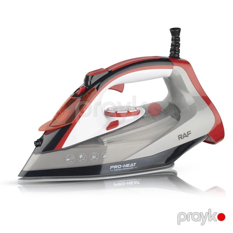 Peşəkar RAF Elektikli Buxarlı Ütü Yapişmaya Qarşı Özəlliyi İlə 2200W Gücündə Professional Anti-calc Keramik Ütü — Ev texnikası, Bakı (2)