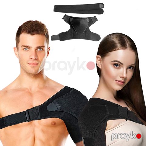Tənzimlənən Ortopedik Tək Çiyin Elastik Korseti İdman Fitness Dəstəyi Ağrı Kəsici Yumşaq Korset Reabilitasiyası Çiyin Band — Bakı