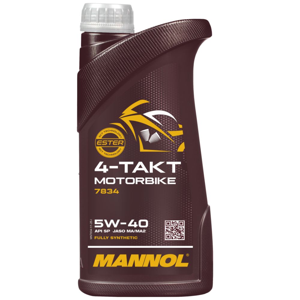 Mühərrik yağı Mannol 4-Takt SAE 5W-40 1 lt — Motor yağları, Bakı