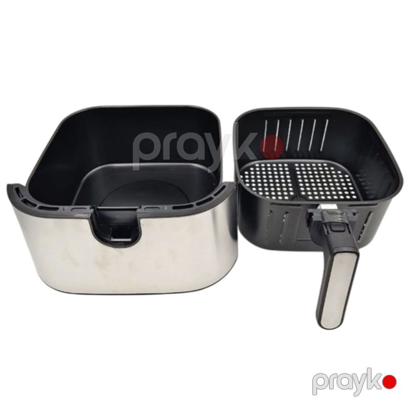 Sokany SK-10099 - Fritöz 12 Litr Rəngli Ekranlı Hava Fritözü Yağsız Rəqəmsal Ağıllı Yemək Keyfiyyətli Hava Fritözü — Digər mətbəx texnikası, Bakı (4)