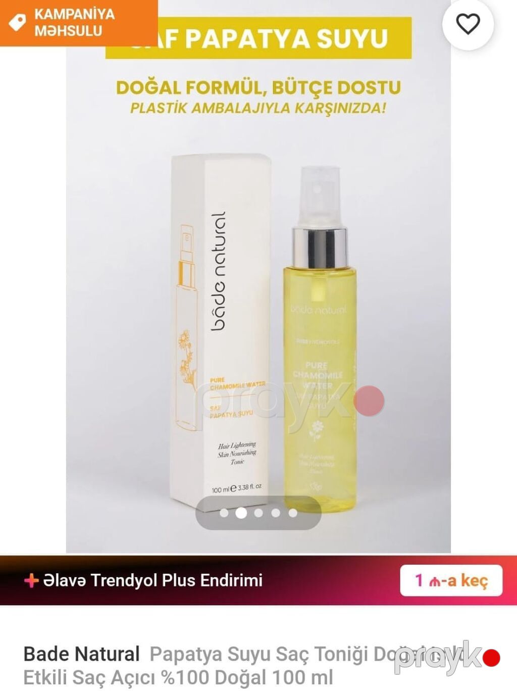 Məhsul paketi – dəst şəkillərdəki 4 məhsuldan ibarətdir: 1) — Kosmetik və parfüm dəstləri, Qobu (5)