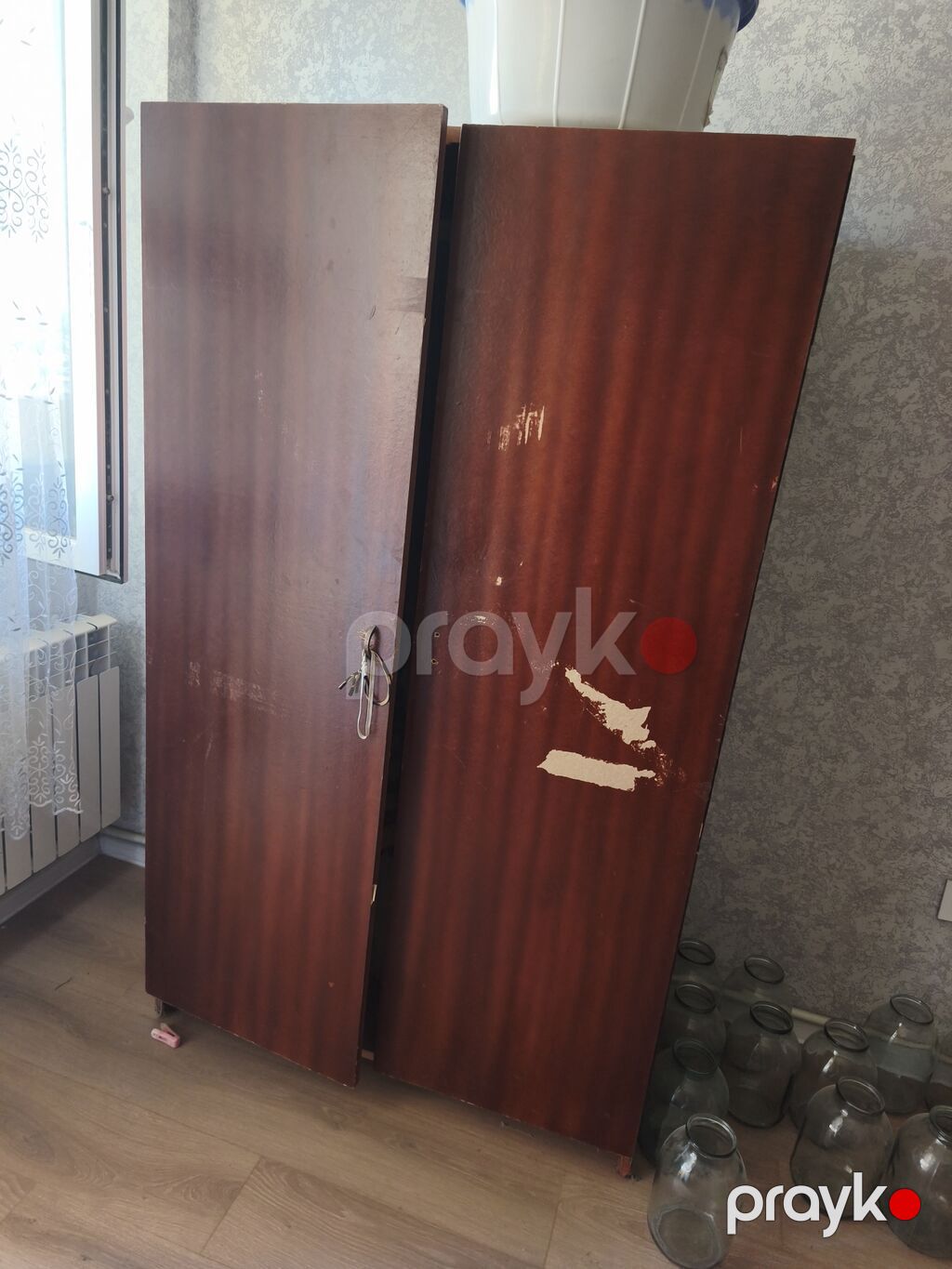 Geniş həcmli 4 qapılı şkaf dəsti - Material: laminat/MDF lövhə — Şkaflar, Bakı (2)