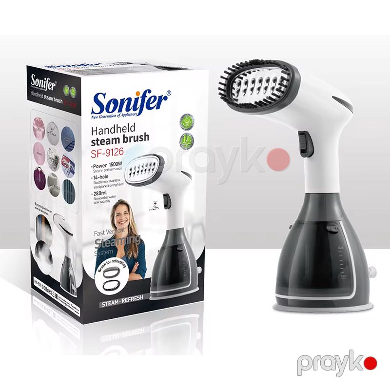 Sonifer SF-9126 Elektrikli Əl Ütüsü Portativ Mini Ütü Buxarlı Ütü 1500 W — Ev texnikası, Bakı (2)