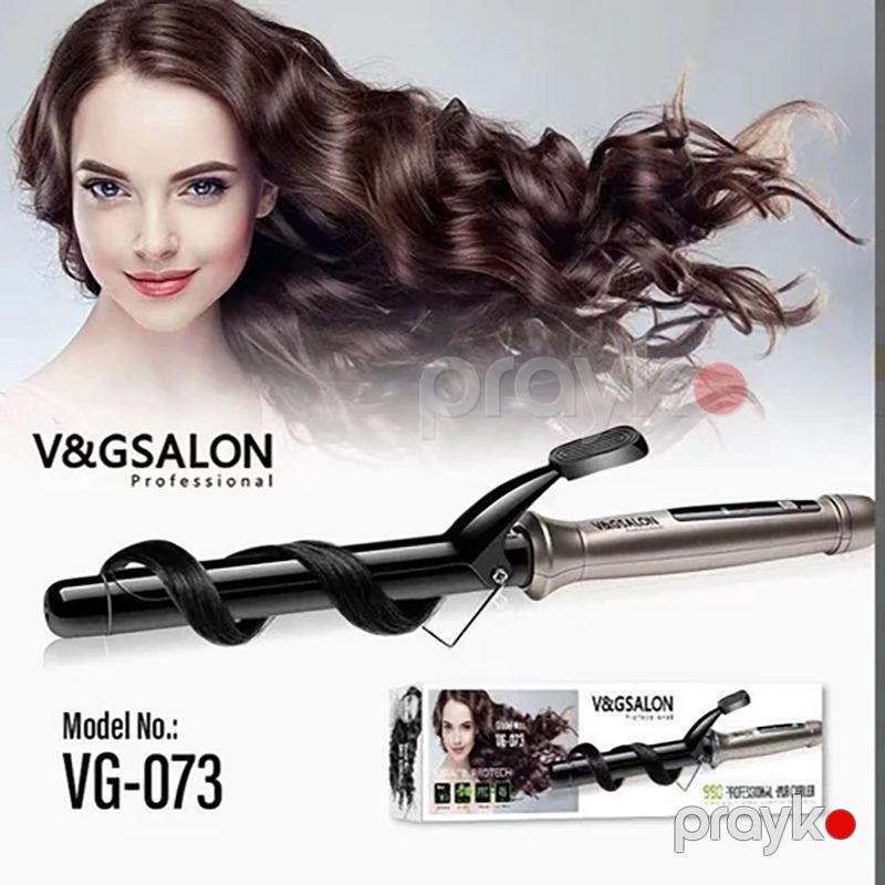 V&GSalon VG-073 Elektrikli Saç Buruq Fen Maşa — Fən, Bakı (2)