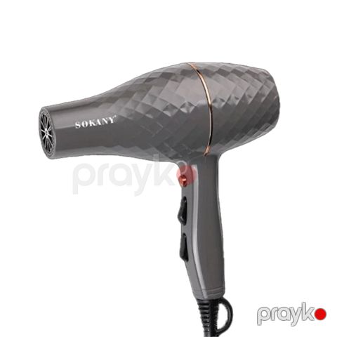 Sokany SK-2224 - Hava Feni Müxtəlif Saç Tipləri üçün Konsentrator və Diffuzorlu Saç Qurutma Maşını 3300 W Güc — Bakı