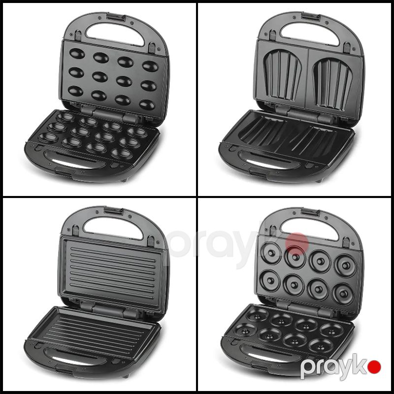 6-sı 1 Arada RAF Grill multimaker Elektrikli Çoxistifadəli Toster 6 Çıxarıla Bilən Panellə Sahib Peşəkar Qril Toster Multi-Baker Sendviç Hazırlayıcı — Toster və vaflyasıcı, Bakı (4)
