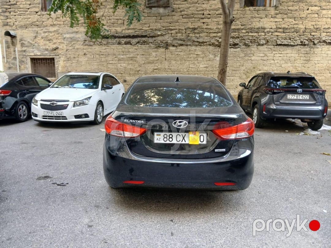 Hyundai Elantra, 2013 il 90-JV-368 — Avtomobillər, Bakı (4)