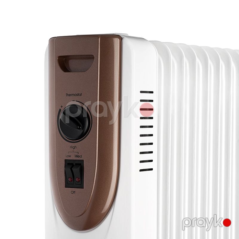 Yağ Radiatoru Ardesto OFH-07X1 Ataplena Dizaynında Müasir Döşəmə Qızdırıcısı 7 Bölməli Otaq İsidici Kumtel 1500W — Isıtıcılar və isı ventilatorları, Bakı (3)