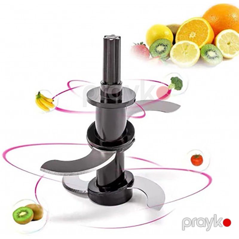 Hausberg HB-4505 Doğrayıcı 400W Meyvə Tərəvəz Təzə Doğranılmış Ət Doğrayıcı 2L — Blenderlər, xırdalayanlar və mikserlər, Bakı (4)