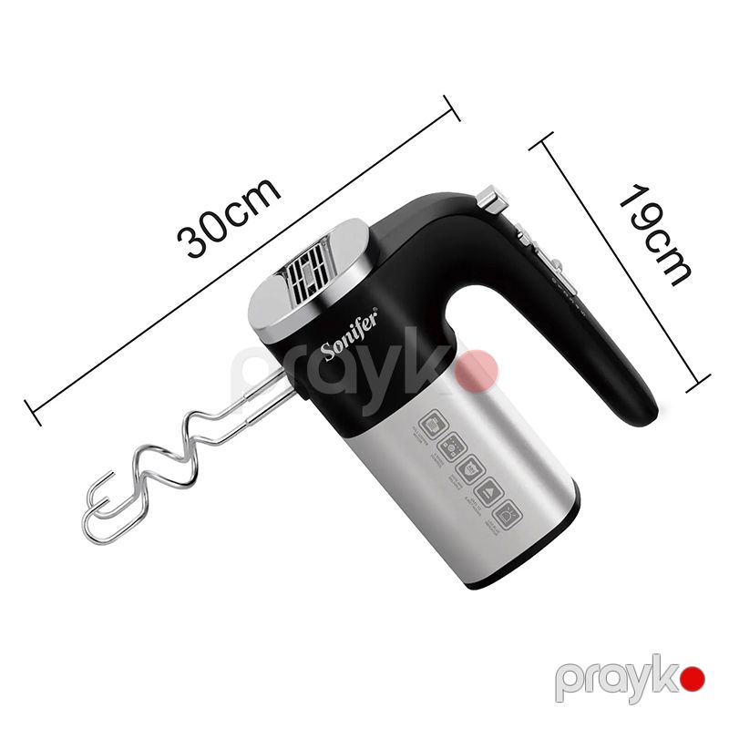 Sonifer SF-7077 Çoxfunksiyalı Mikser Beş Sürətli Mikser Paslanmaz Polad Mikser 500 W — Blenderlər, xırdalayanlar və mikserlər, Bakı (5)