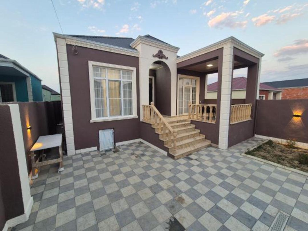 Satılır 3 otaqlı həyət evi/bağ evi 90 m² — Ev, villa, Bakı