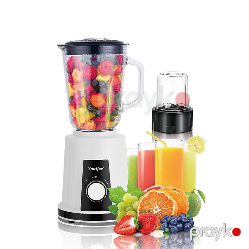 Sonıfer SF-8041 Çoxfunksiyalı Blender Stand Blender 2-si 1 Arada Üyüdücü Başlıqlı Blender 350W — Blenderlər, xırdalayanlar və mikserlər, Bakı (6)