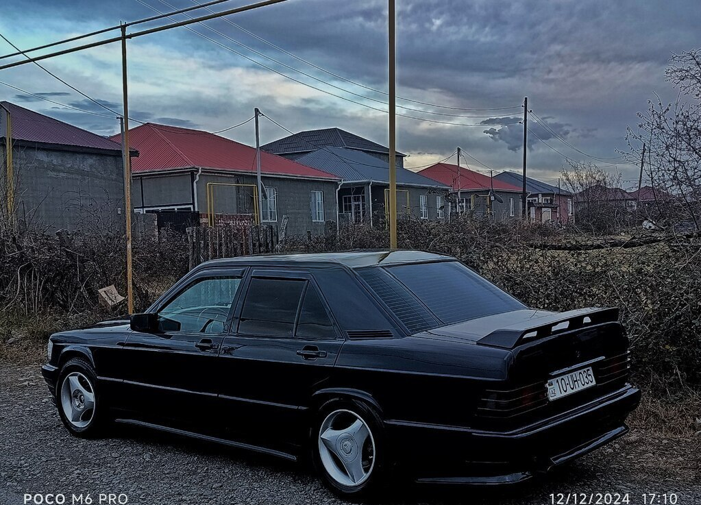 Mercedes 190, 1989 il, 456000 km 10-UH-035 — Avtomobillər, Zaqatala (4)