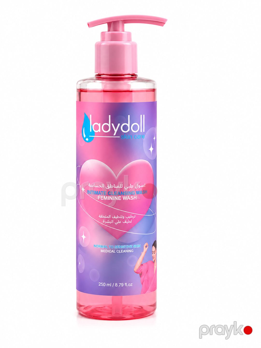 İntim gigiyena üçün gel Ladydoll Skin Care Intimate 250 ml — Mallar, Bakı