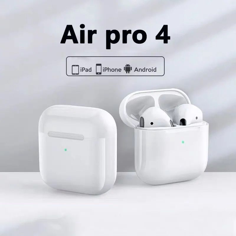 Airs Pods Simsiz Bluetooth Qulaqlıq TWS TWS Pro4 Bluetooth 5.0 Stereo Android IOS Üçün Uyğun Oyun Nauşniki — Telefonlar və qadjetlər, Bakı (6)