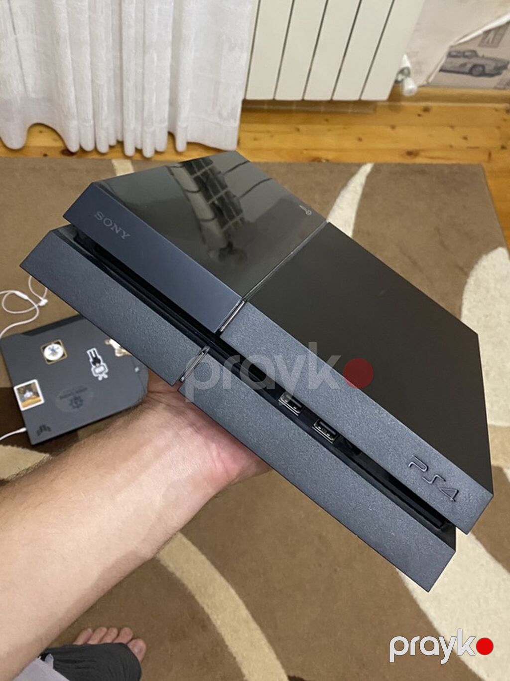 Sony PlayStation 4 (PS4) 500gb Şəkildə görünən kimidir, yeni kimidir — Oyun konsolları, Digah (3)