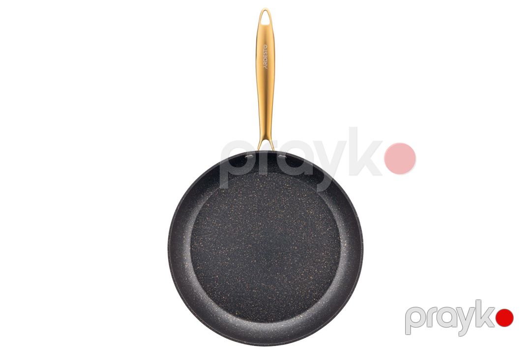 Tava Ardesto Black Mars Sparkle AR1928BM, 28 sm, alüminium, qara — Mallar, Bakı (3)