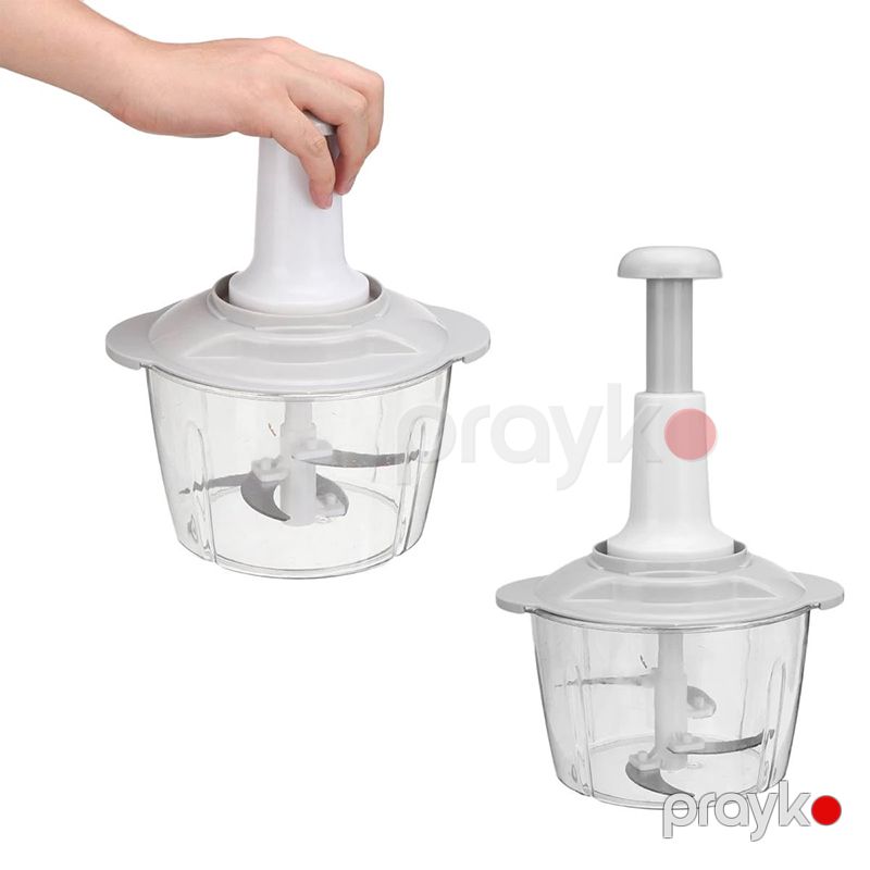 Manual Tərəvəz Doğrayıcı Blender Sarımsaq Əzən Ətçəkən Mətbəx Aləti Çoxfunksiyalı Mətbəx Kombaynı — Ev texnikası, Bakı (7)