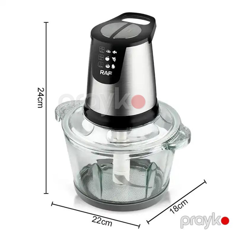 Raf Doğrayıcı Elektrikli Doğrayıcı 500W Gücə Malik Elektrikli Doğrayıcı R.7009B — Blenderlər, xırdalayanlar və mikserlər, Bakı (7)