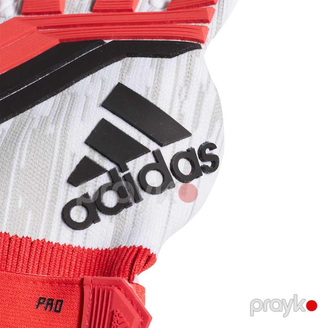 Adidas Predator Pro qapıçı əlcəyi ağ qırmızı — İdman, hobi, istirahət, Bakı (5)