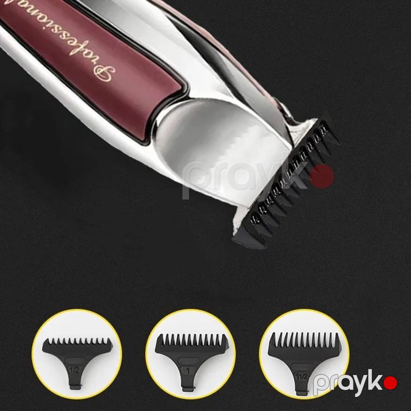 FKS-8081 Professional Kişi Üçün Saç Kəsən Maşın, Elektrikli Təkrar Doldurula Bilən Trimmer — Usturalar, trimmerler və epilyatorlar, Bakı (6)