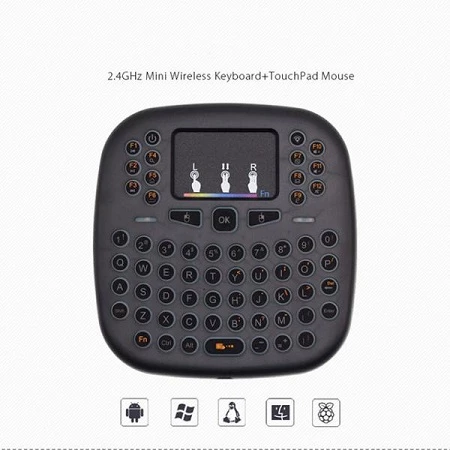 Smart TV və Android TV konsollar üçün Touchpad panel ilə i18 mini klaviaturası — Elektronika, Bakı (2)