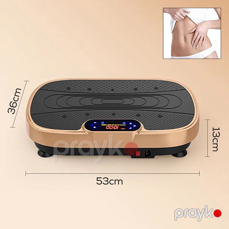 Rəqəmsal Bədən Formalaşdırıcı Vibro Platforma Titreşim Masaj Cihazı Güçlü Mini Ev Arıqlama Avadanlığı Vibrasiyalı Fitness Platforması — Masaj aparatları, Bakı (7)