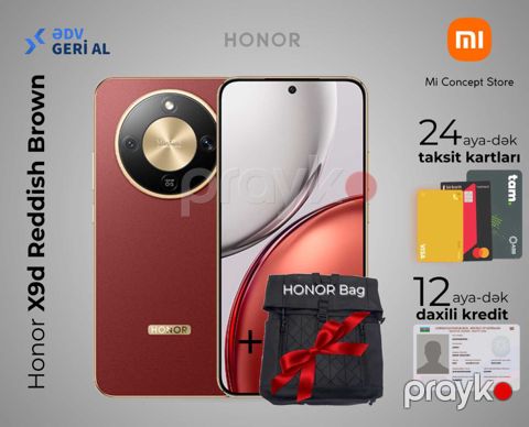 Honor X9d Reddish Brown 256GB/8GB — Bakı