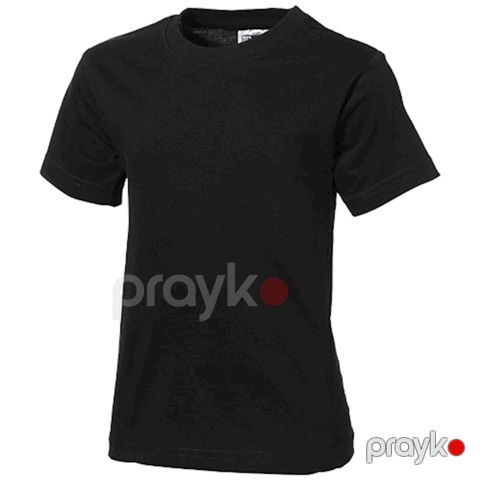 Oğlanlar üçün futbolka US Basic 3101099, qara, pambıq, ölçü 6 yaş — Bakı