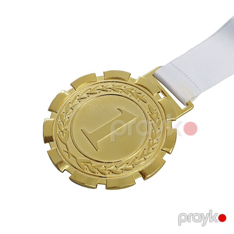 Müxtəlif Idman Oyunları üçün Ağ Lentli Medal 1ci 2ci 3cü Yerler Üçün Qızıl Gümüş Bürünc Medal Ağ İpli — İdman, hobi, istirahət, Bakı (3)