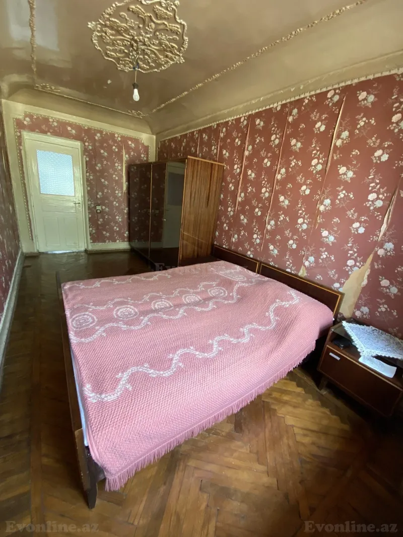 Satılır 3 otaqlı Mənzil Köhnə tikili 60 m² Bakı, Nərimanov r., Nəriman Nərimanov m — Mənzil, Bakı (5)