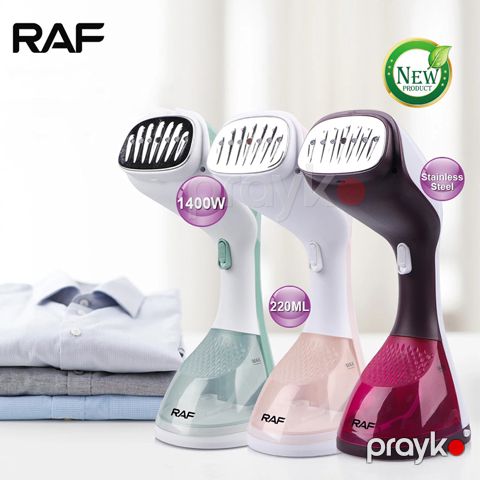 Professional Elektrikli RAF Buxarlı Ütü 1400W Gücündə Sürətli İsinmə Özəlliyi İlə Portativ Şaquli Buxar Ütüsü 220Ml R.1282 — Bakı