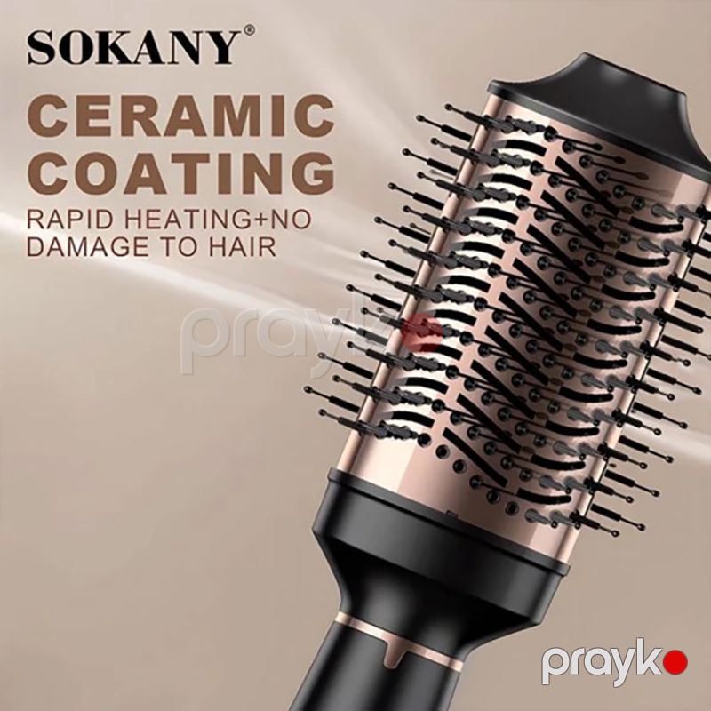 Sokany SK-15055 İsti Hava Feni və Saç Formalaşdırıcı Fırça — Fən, Bakı (6)