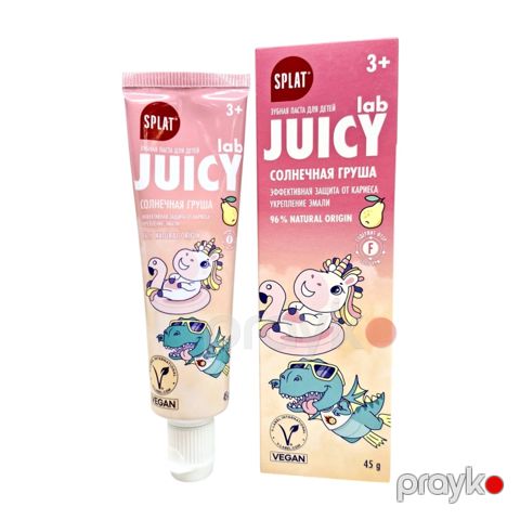 Uşaqlar üçün diş məcunu Splat Juicy Lab Günəşli armud 45 q — Bakı