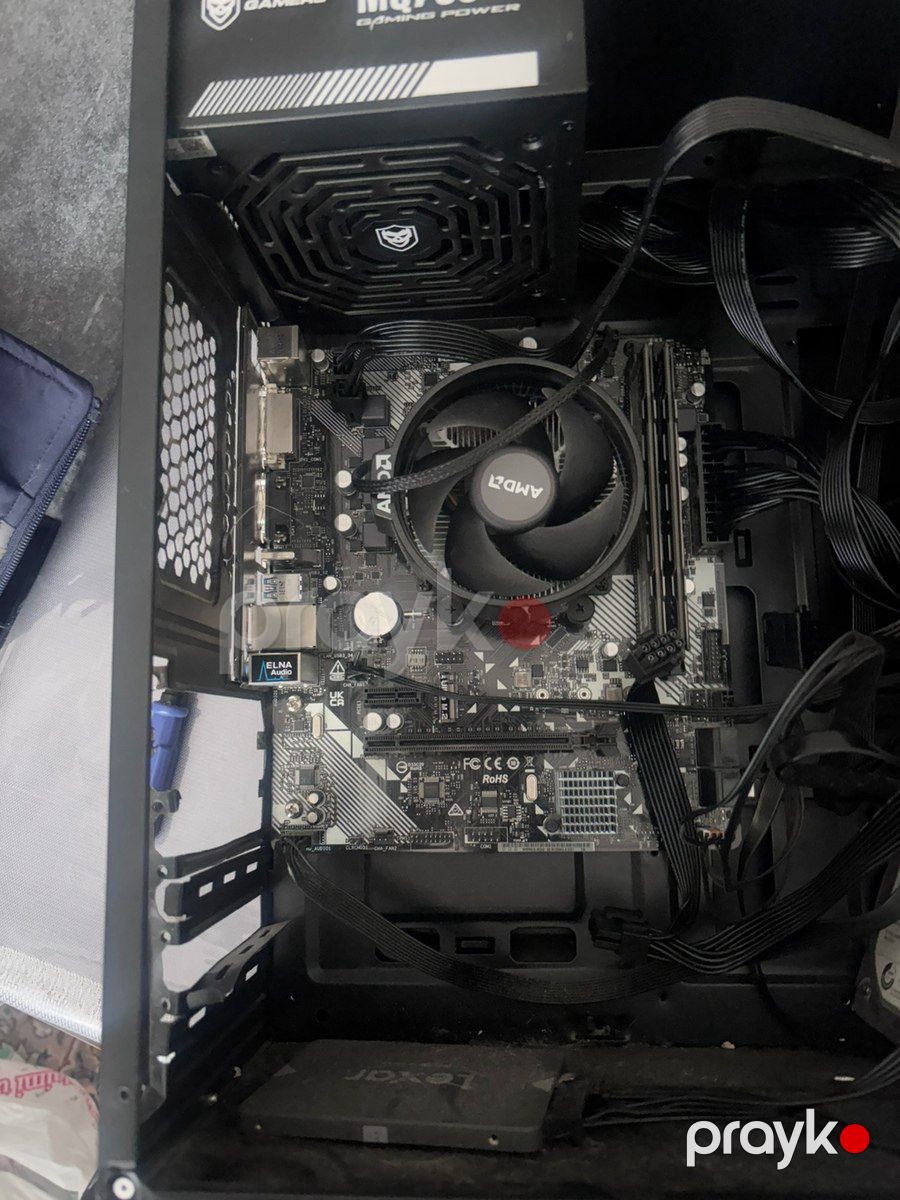 Ana plata Asrock B450 Ryzen 5 3600 — Kompüterlər və noutbuklar, Bakı (2)