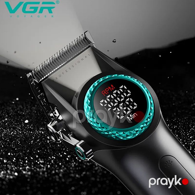VGR V-001 Professional Kişilər Üçün Trimmer Elektrikli Saç Saqqal Təraş Maşını Ülgüc — Usturalar, trimmerler və epilyatorlar, Bakı (4)