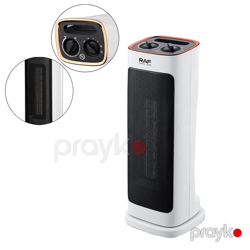 Qızdırıcı Ventilyator RAF R.1179 Mini Döşəmə İsidicisi 2000W Gücündə Fan Qızdırıcısı 220V Gərginlik Kumtel R.1179W — Isıtıcılar və isı ventilatorları, Bakı (3)