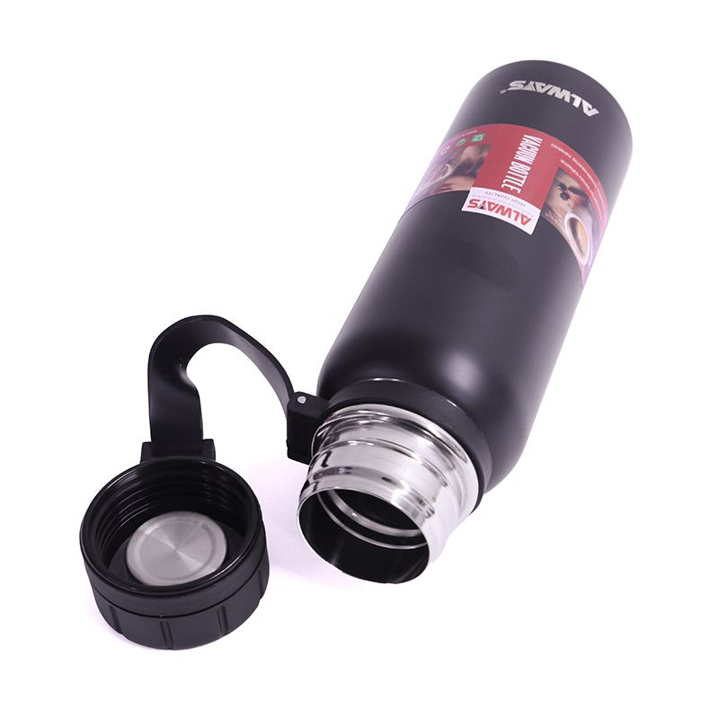 Always AL52006 Vakumlu Termos Paslanmayan Polad 650 ml Qara — Termos və termoş, Bakı (3)