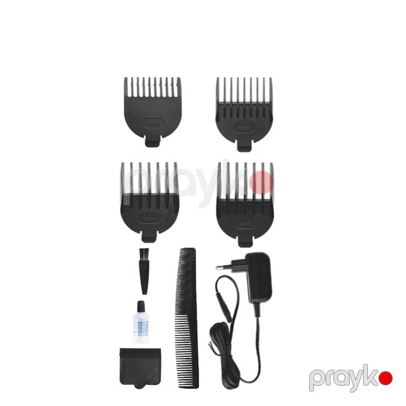 DSP 90057 - Trimmer Yüksək Performanslı Saç Qırxan Maşın 5 W Güc Ağ Rəng — Usturalar, trimmerler və epilyatorlar, Bakı (3)