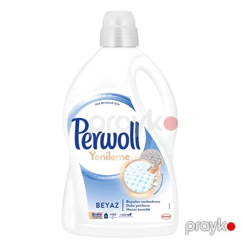 Perwoll Yenileme Beyaz Sıvı Çamaşır Deterjanı Ağ Geyimlərimiz Üçün Yeni Pervoll Yuyucu Maye Toz 3 L — Bakı