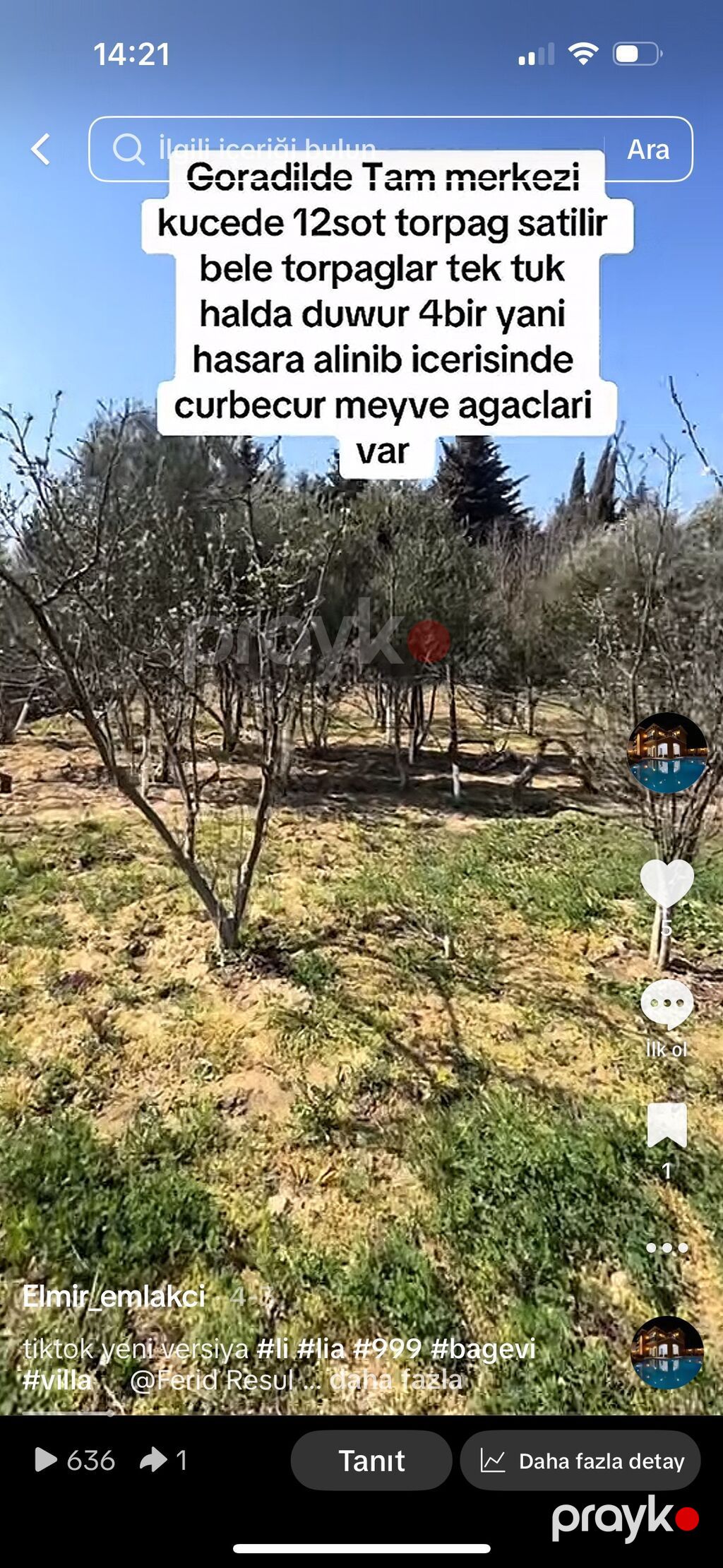 Digah, 230 kv. m, 5 otaqlı, Hovuzsuz, Kombi, Su, Telefon — Ev, villa, Digah (3)