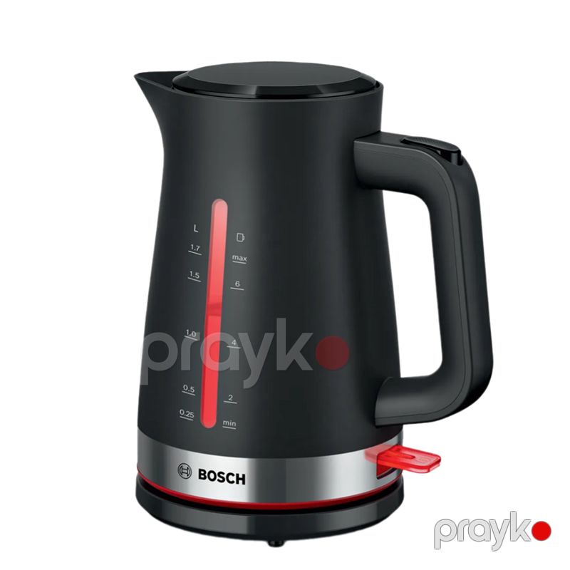 Bosch MyMoment TWK3M123 Çaydan 1.7L İkitərəfli Su Səviyyə Göstəricili Bosch Çaydan 2200V Klassik Müasir Dizaynlı Çaydan — Elektrik çaydanları və termoslar, Bakı (2)
