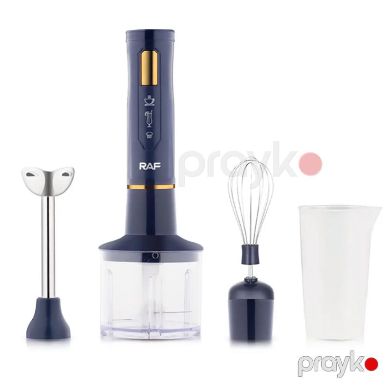 RAF R.371 Çoxfunksiyalı 4-ü 1 Arada Blender Yumurta Çırpıcı Doğrayıcı Üyüdücü Funksiyalı Blender 400W — Blenderlər, xırdalayanlar və mikserlər, Bakı (2)