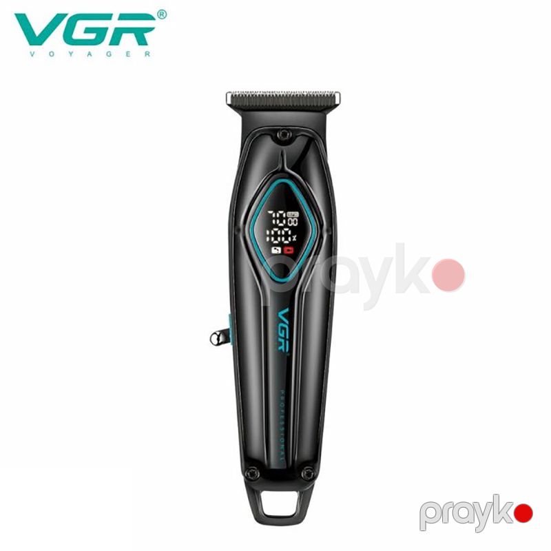 VGR V-945 Trimmer Professional Saç Kəsmə Maşını Elektrikli Saç Kəsmə Aləti LED Ekranlı Simsiz Trimmer — Usturalar, trimmerler və epilyatorlar, Bakı (2)