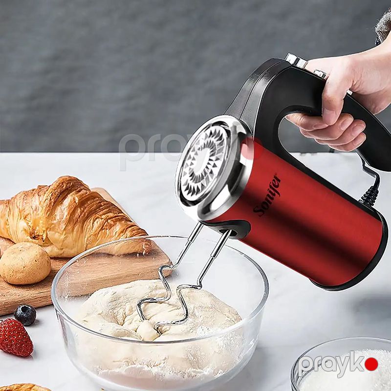 Sonıfer SF-7025 Çoxfunksiyalı Elektrikli Mikser Yumurta Çırpıcı 400W — Blenderlər, xırdalayanlar və mikserlər, Bakı (2)