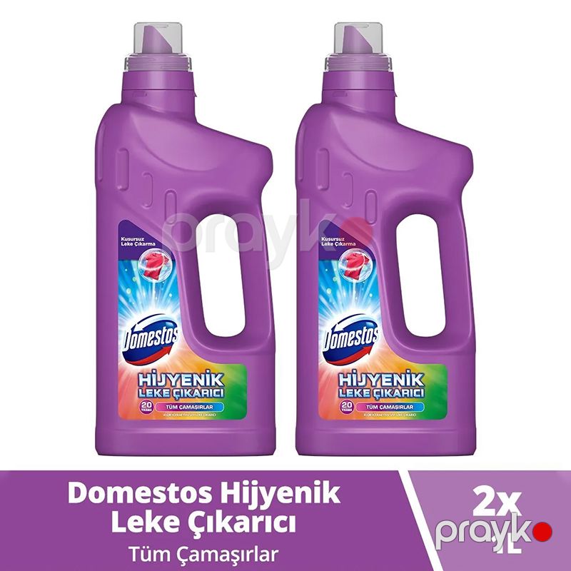 Domestos Tüm Renkler İçin Hijyenik Sıvı Leke Çıkarıcı 1000 ml Geyimlər Üçün Ləkə Təmizləyici Domestos — Mallar, Bakı (3)