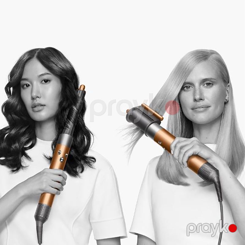 Dyson Airwrap Complete Long HS05 Gold Çoxfunksiyalı Saç Düzləşdirici Dyson Fen Dəsti Qızılı Rəngli — Fən, Bakı (3)