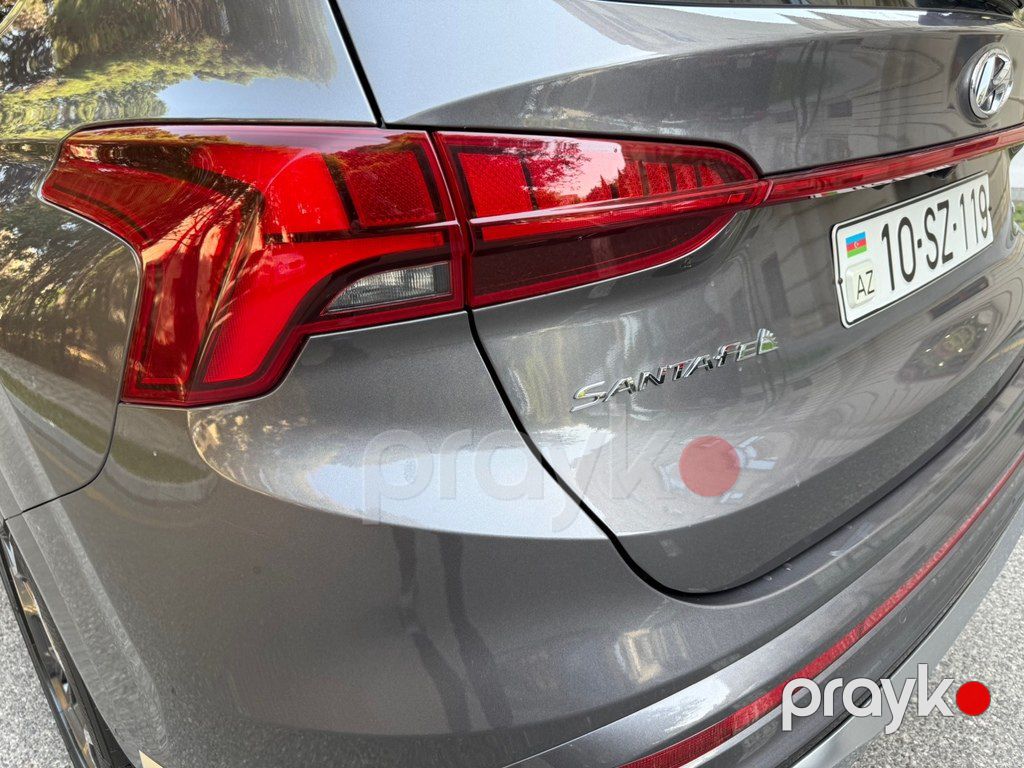 Hyundai Santa Fe, 1.6 L, 1.49 kWh, 2021 il, 96 000 km 10-SZ-119 — Avtomobillər, Bakı (10)
